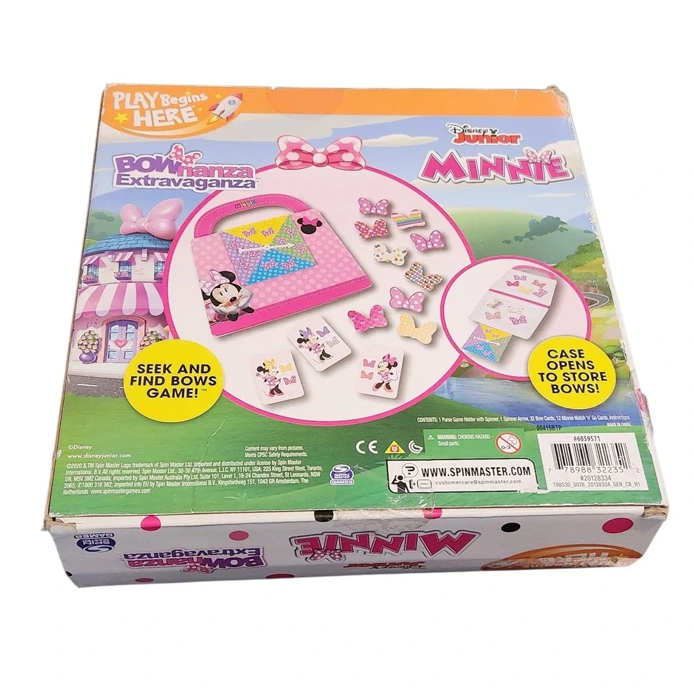 Disney Junior Minnie Mouse Bownanza Seek and Find Bows Game‎ Spin Master